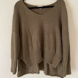 Miracle M/L Olive Green Sweater